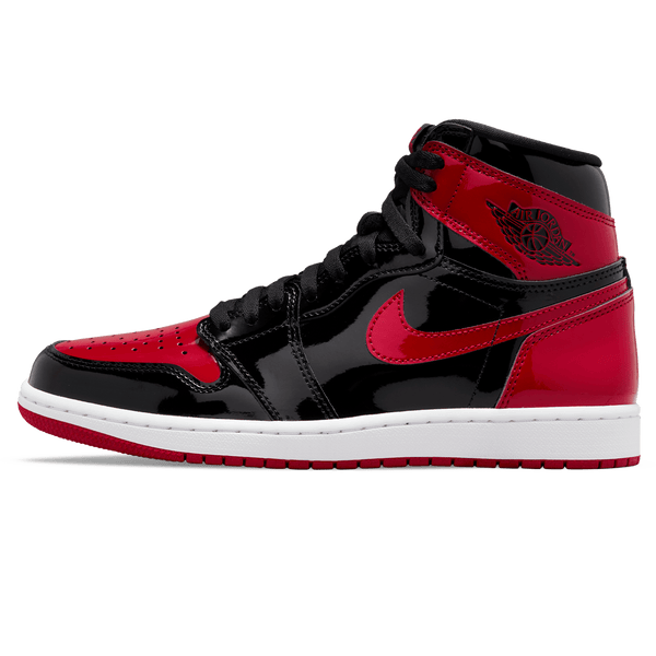 Air Jordan 1 Retro High OG 'Patent Bred'- Streetwear Fashion - lacezy.com