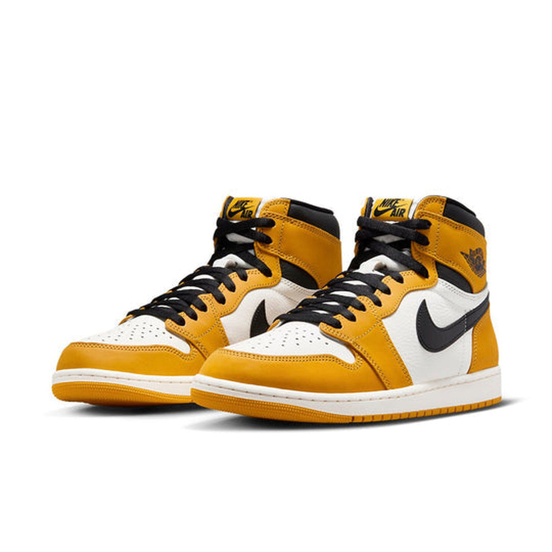 Air Jordan 1 Retro High OG 'Yellow Ochre'- Streetwear Fashion - lacezy.com