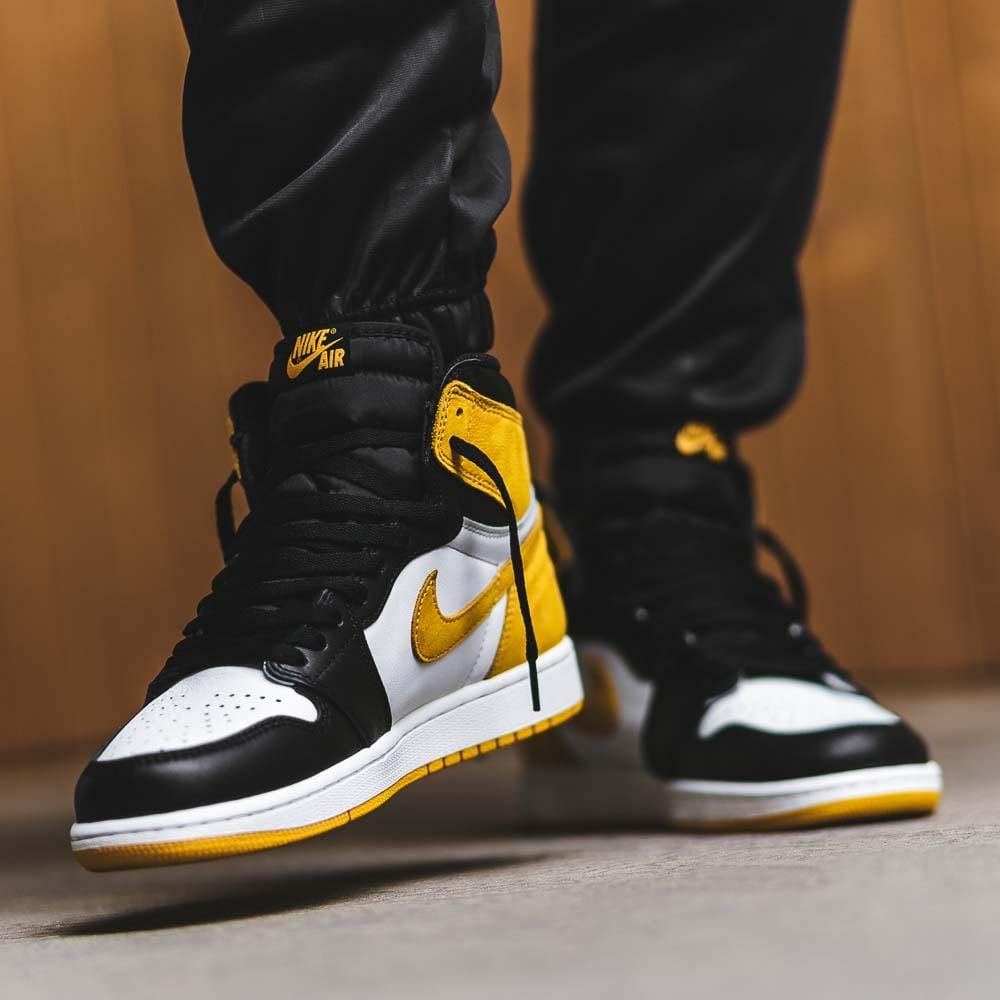 Air Jordan 1 Retro High OG "Yellow Ochre"- Streetwear Fashion - lacezy.com