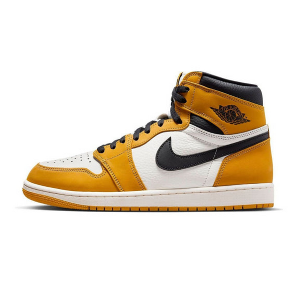 Air Jordan 1 Retro High OG 'Yellow Ochre'- Streetwear Fashion - lacezy.com