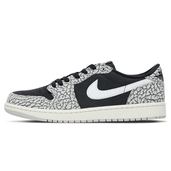 Air Jordan 1 Retro Low OG 'Black Cement'- Streetwear Fashion - lacezy.com