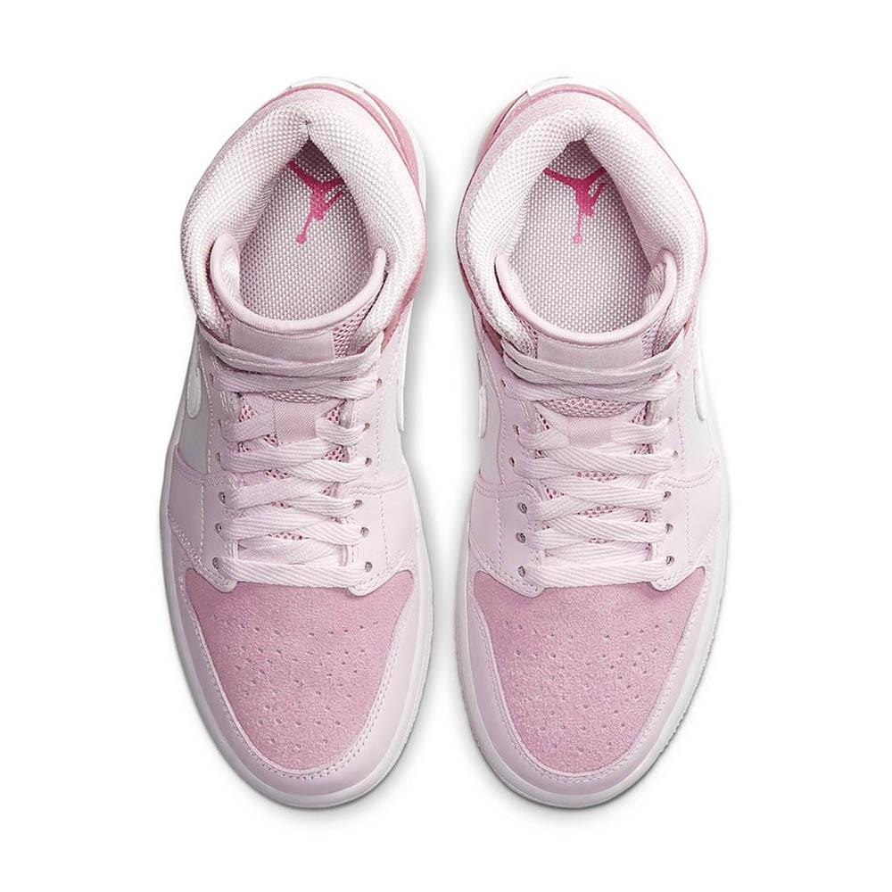 Air Jordan 1 WMNS Mid “Digital Pink”- Streetwear Fashion - lacezy.com