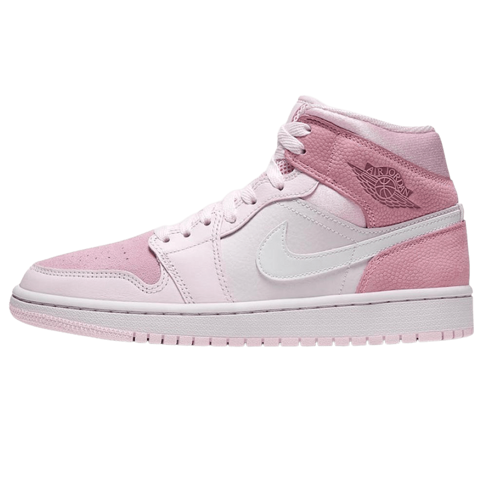 Air Jordan 1 WMNS Mid “Digital Pink”- Streetwear Fashion - lacezy.com