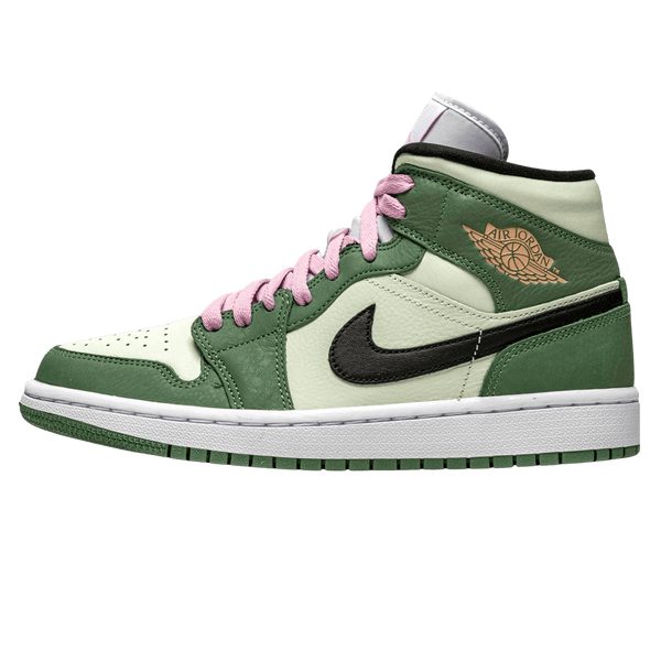 Air Jordan 1 Wmns Mid SE 'Dutch Green'- Streetwear Fashion - lacezy.com