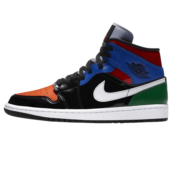 Air Jordan 1 Wmns Mid SE 'Multi Patent'- Streetwear Fashion - lacezy.com