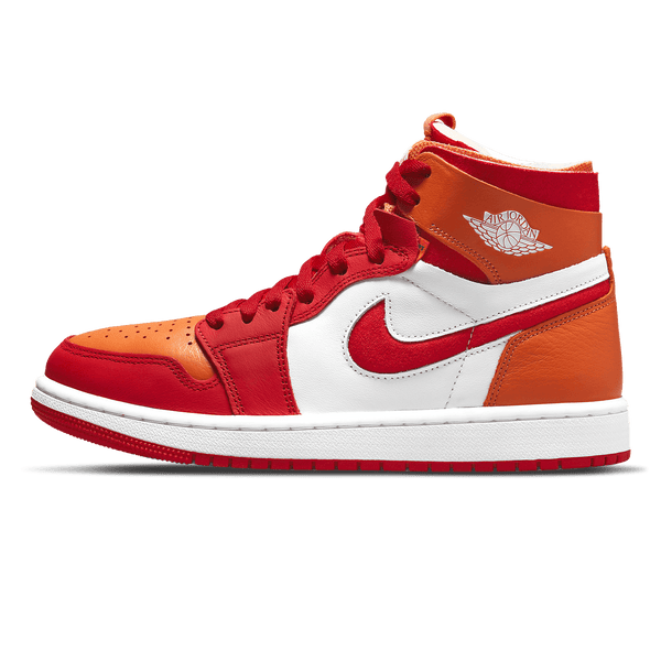 Air Jordan 1 Zoom Air Comfort Wmns 'Fire Red Hot Curry'- Streetwear Fashion - lacezy.com