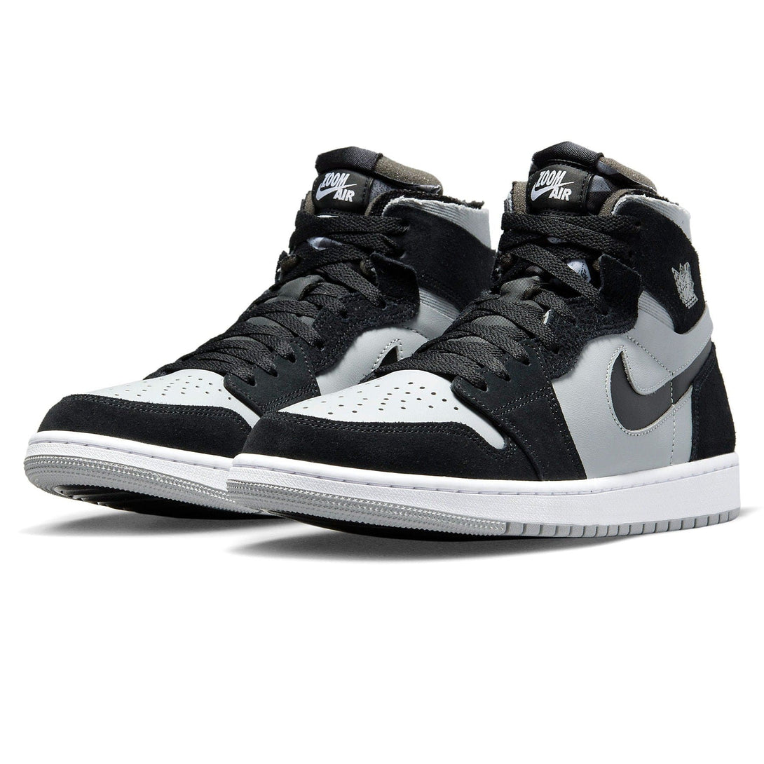 Air Jordan 1 Zoom CMFT 'Black Light Smoke Grey'- Streetwear Fashion - lacezy.com