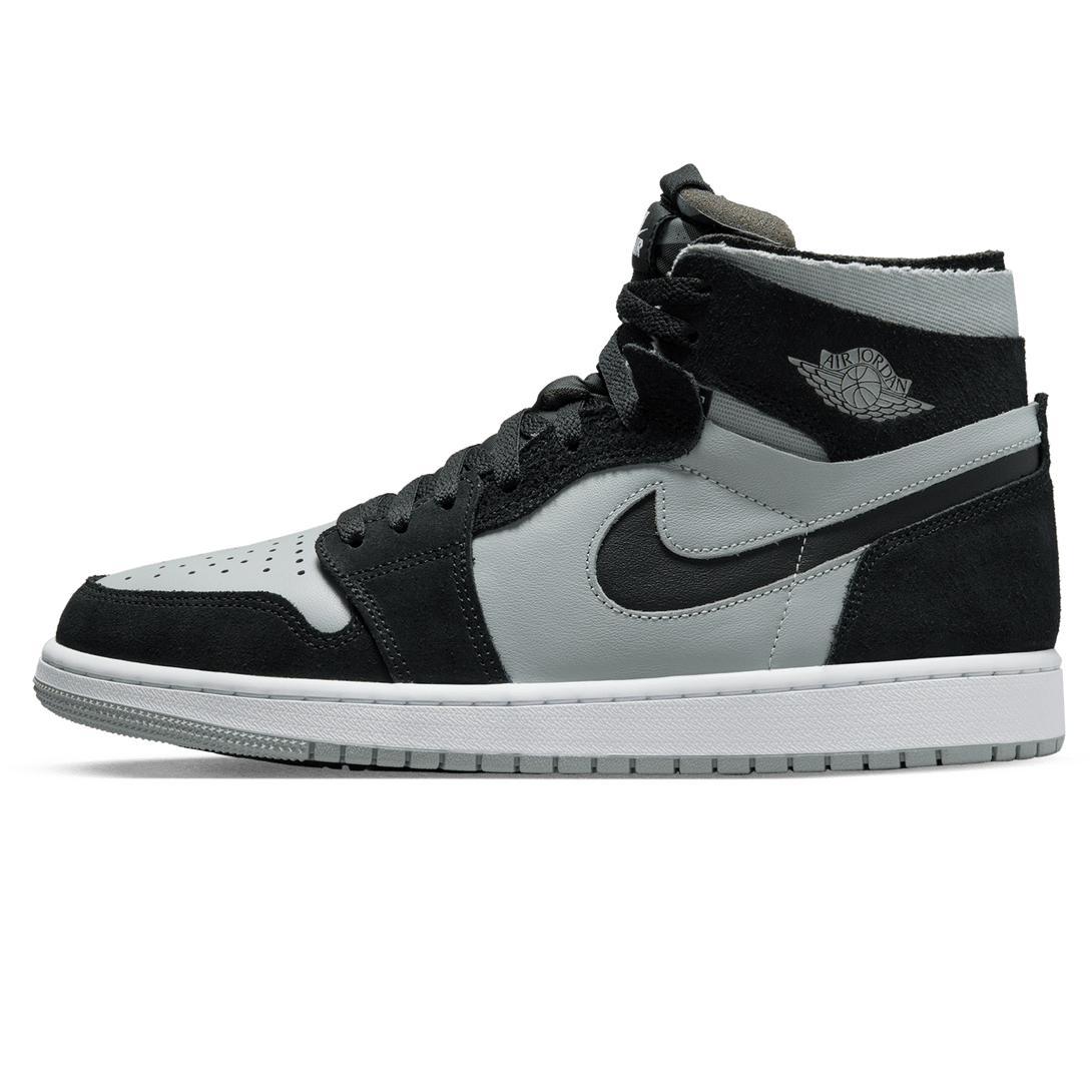 Air Jordan 1 Zoom CMFT 'Black Light Smoke Grey'- Streetwear Fashion - lacezy.com