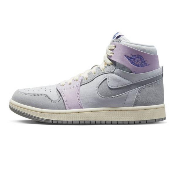 Air Jordan 1 Zoom CMFT 'Grey Purple' Wmns- Streetwear Fashion - lacezy.com