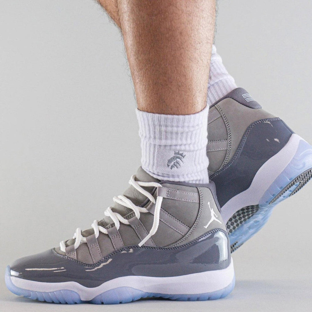 Air Jordan 11 Retro 'Cool Grey' 2021- Streetwear Fashion - lacezy.com