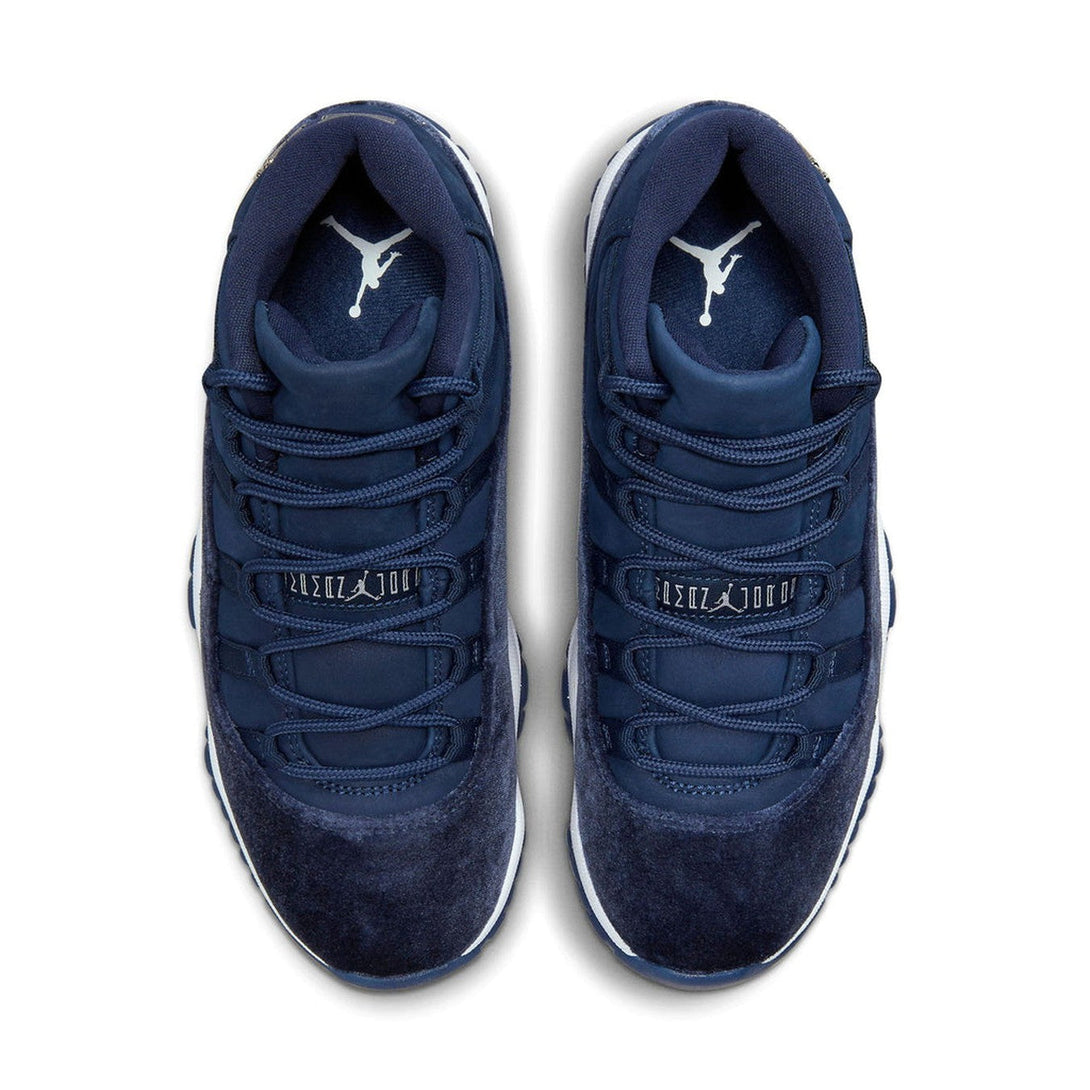 Air Jordan 11 Retro Wmns 'Midnight Navy Velvet'- Streetwear Fashion - lacezy.com