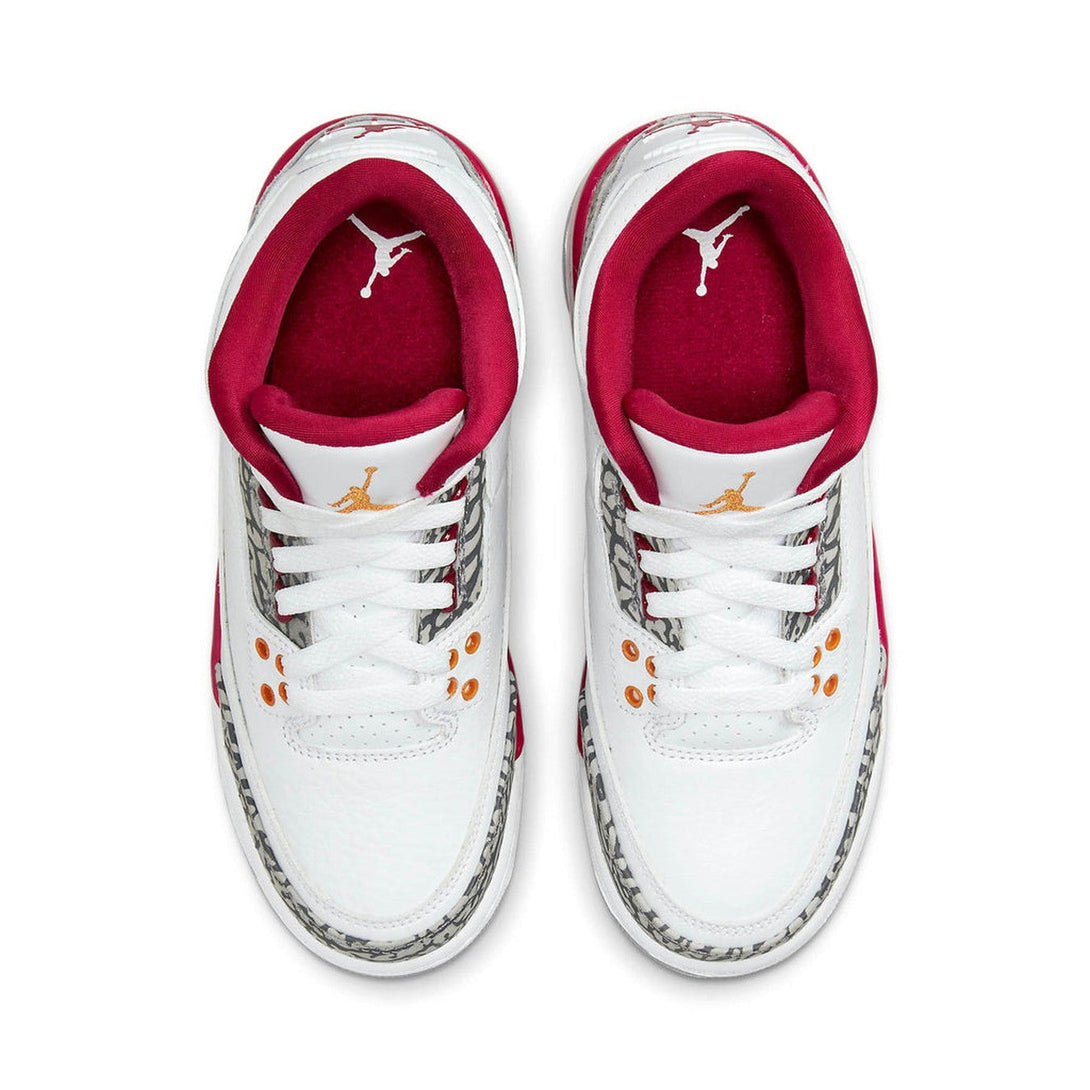 Air Jordan 3 Retro 'Cardinal Red'- Streetwear Fashion - lacezy.com