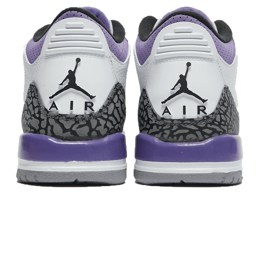 Air Jordan 3 Retro 'Dark Iris'- Streetwear Fashion - lacezy.com