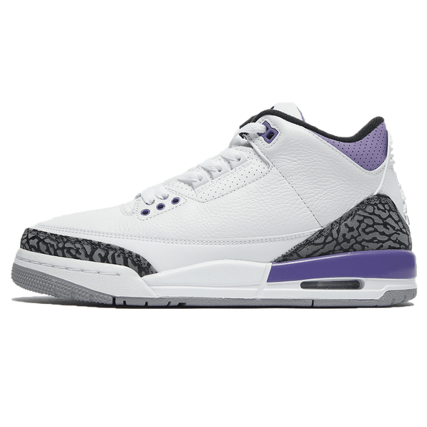 Air Jordan 3 Retro 'Dark Iris'- Streetwear Fashion - lacezy.com