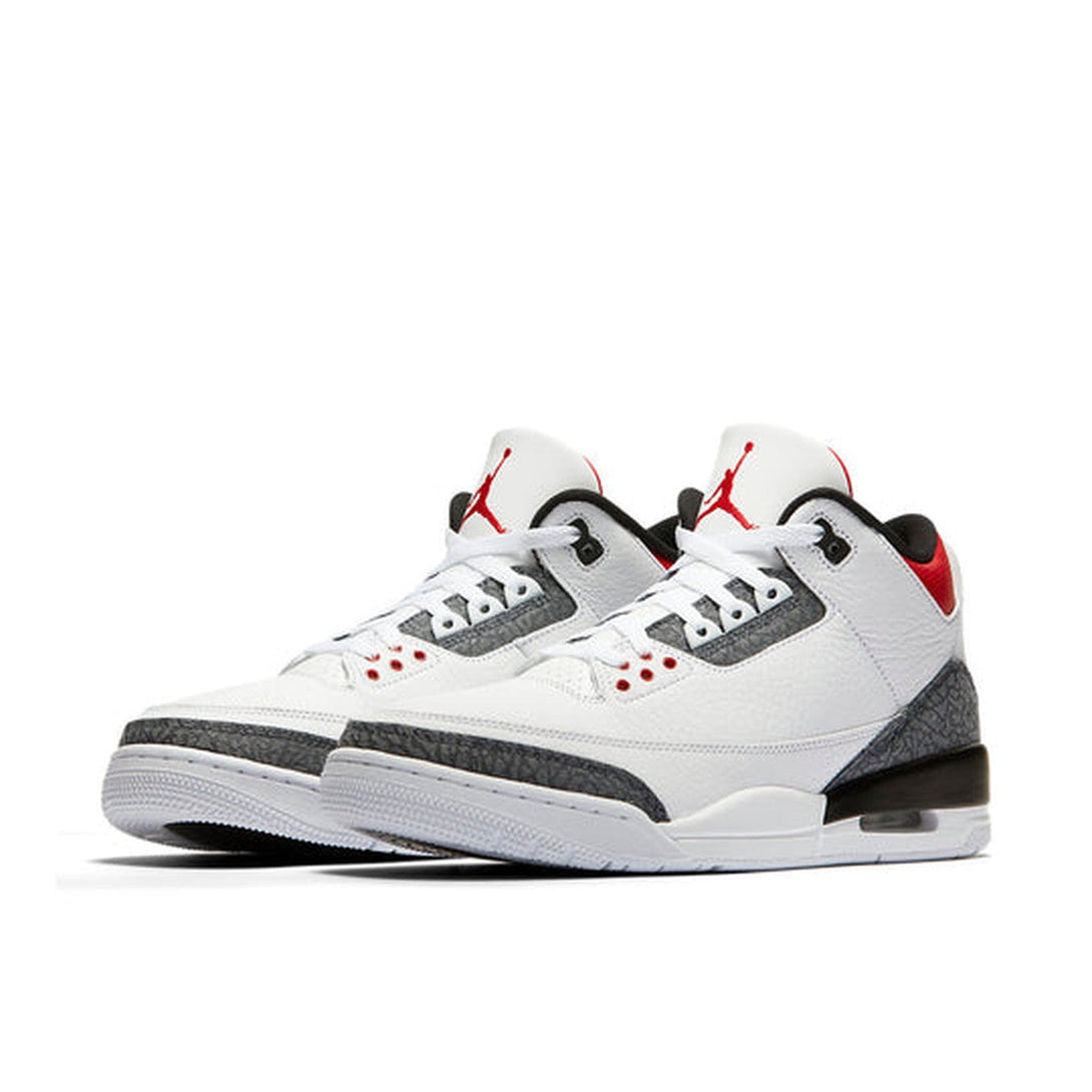 Air Jordan 3 Retro Denim SE 'Fire Red'- Streetwear Fashion - lacezy.com