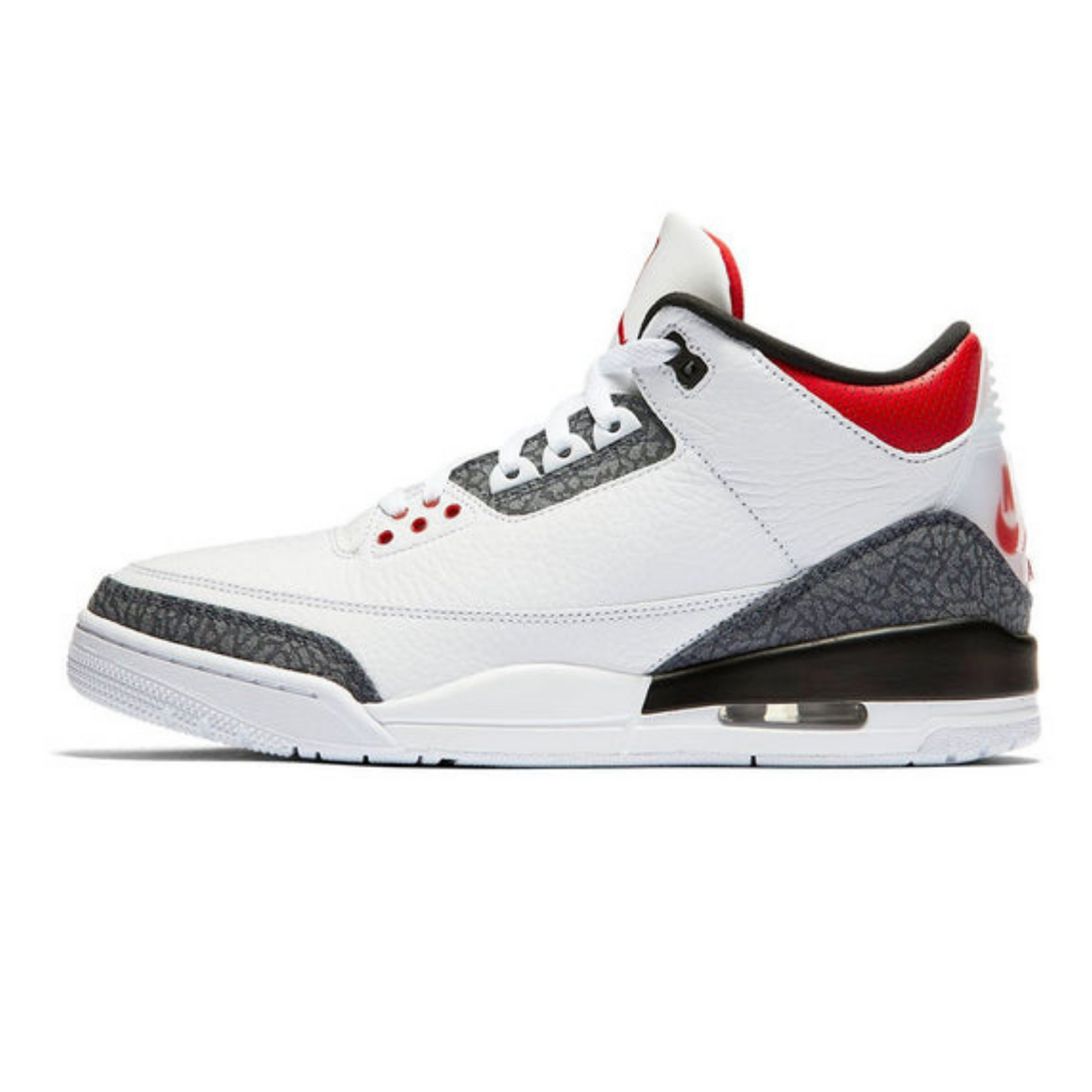 Air Jordan 3 Retro Denim SE 'Fire Red'- Streetwear Fashion - lacezy.com