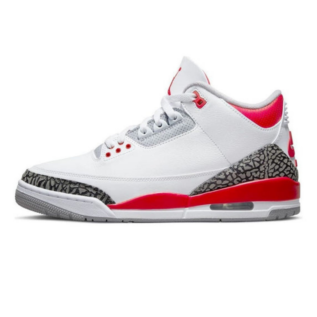 Air Jordan 3 Retro 'Fire Red'- Streetwear Fashion - lacezy.com