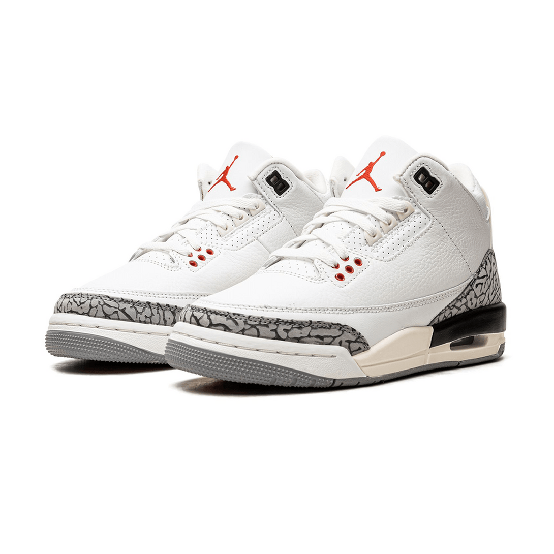 Air Jordan 3 Retro GS 'White Cement Reimagined'- Streetwear Fashion - lacezy.com