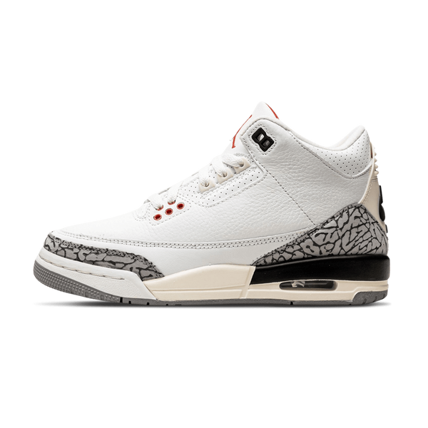 Air Jordan 3 Retro GS 'White Cement Reimagined'- Streetwear Fashion - lacezy.com