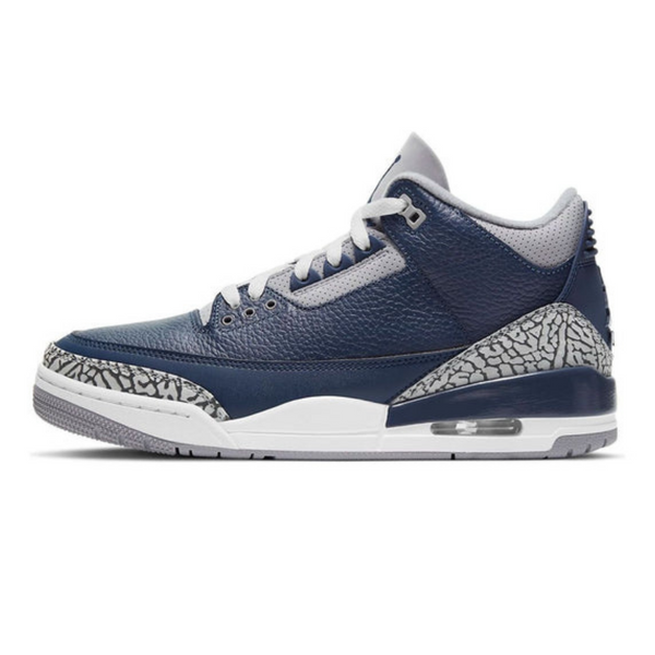 Air Jordan 3 Retro 'Georgetown'- Streetwear Fashion - lacezy.com