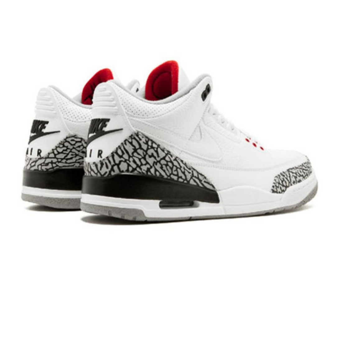 Air Jordan 3 Retro JTH NRG 'White Cement'- Streetwear Fashion - lacezy.com