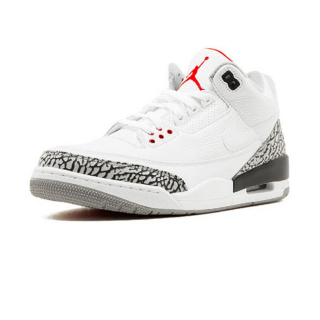 Air Jordan 3 Retro JTH NRG 'White Cement'- Streetwear Fashion - lacezy.com