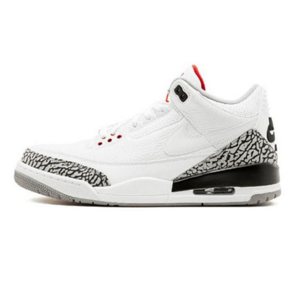 Air Jordan 3 Retro JTH NRG 'White Cement'- Streetwear Fashion - lacezy.com