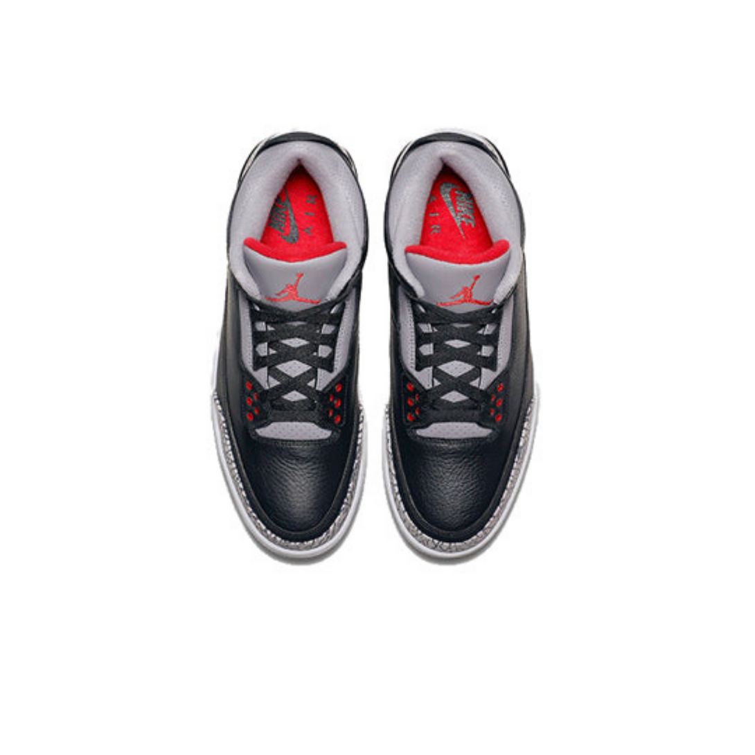 Air Jordan 3 Retro OG 'Black Cement' 2018- Streetwear Fashion - lacezy.com