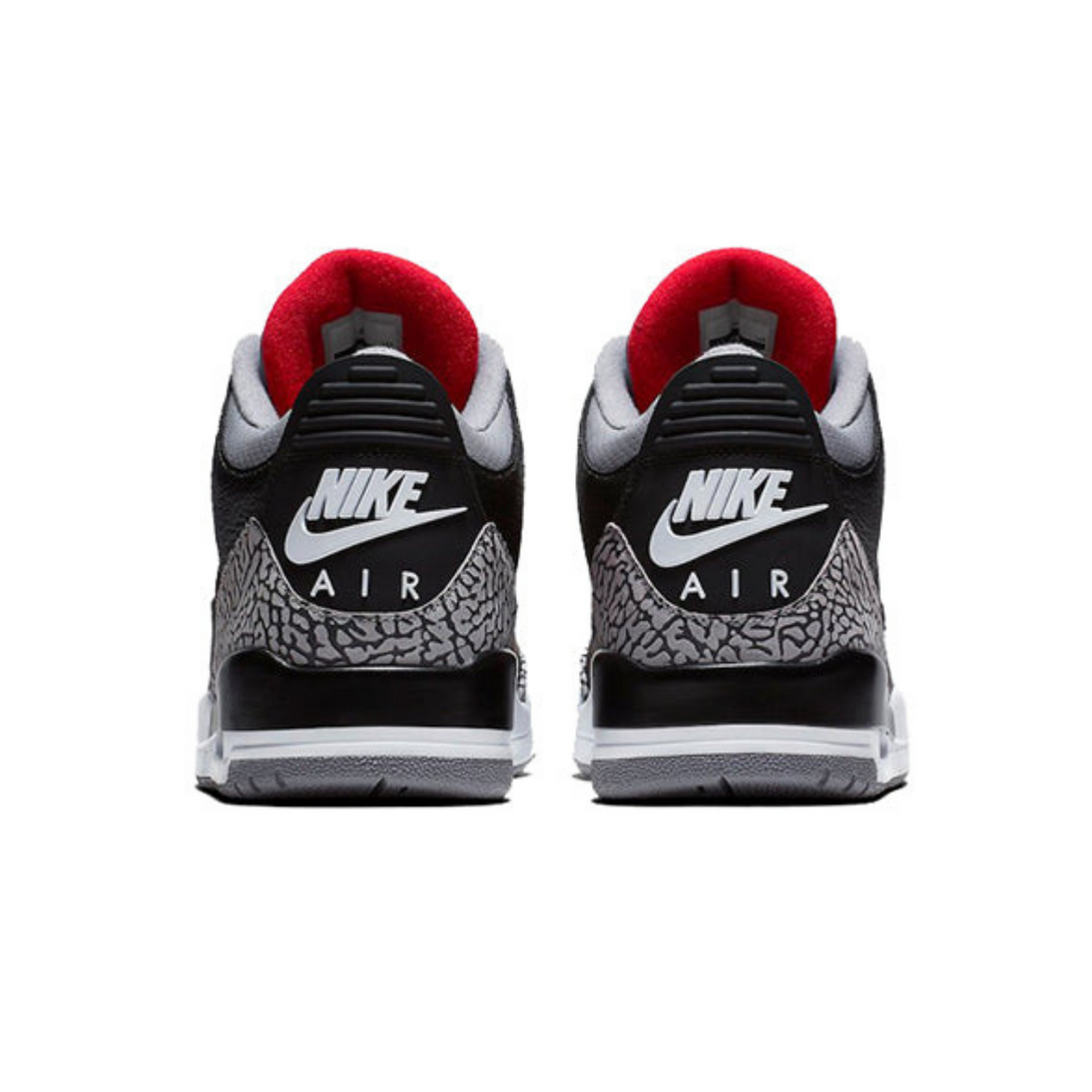 Air Jordan 3 Retro OG 'Black Cement' 2018- Streetwear Fashion - lacezy.com