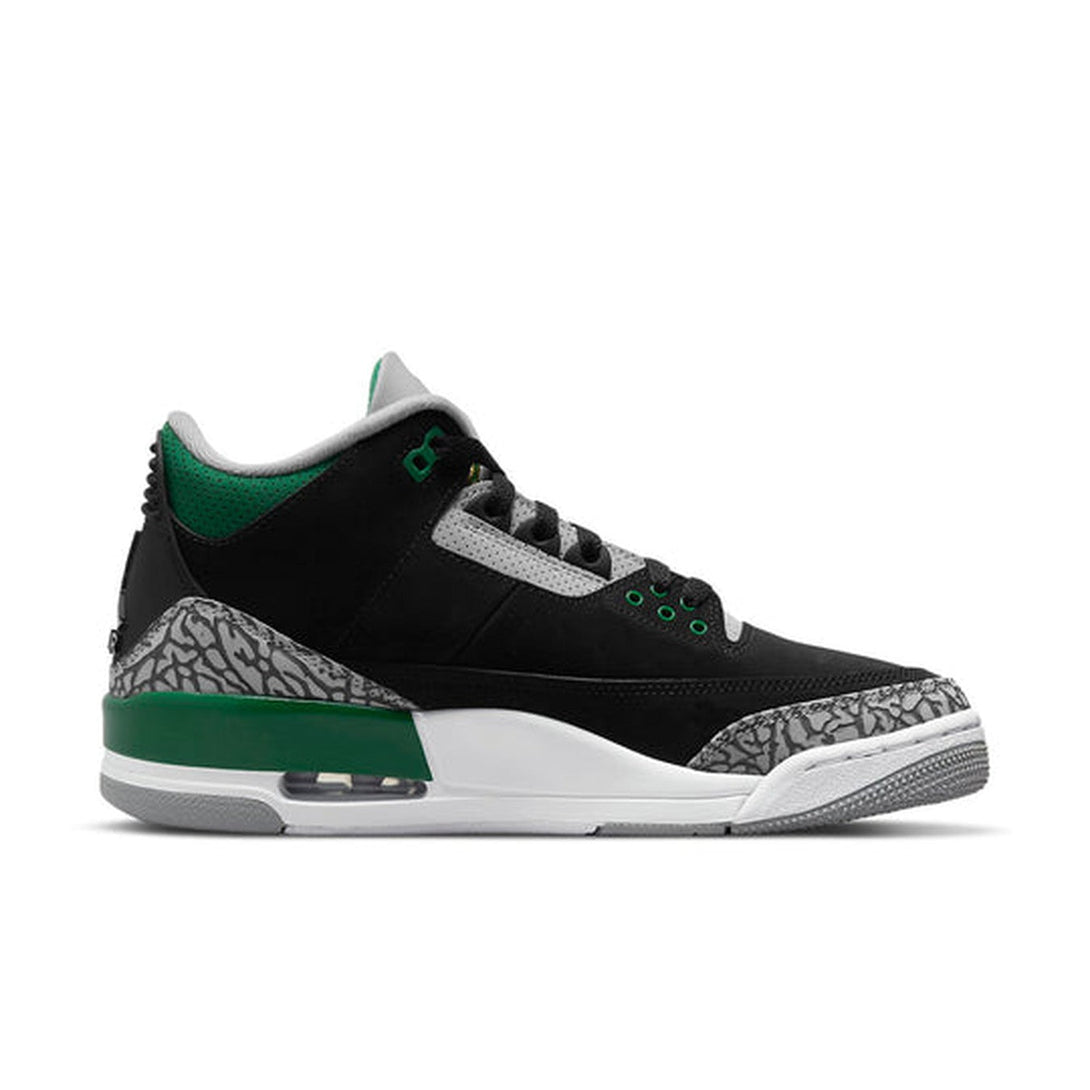 Air Jordan 3 Retro 'Pine Green'- Streetwear Fashion - lacezy.com