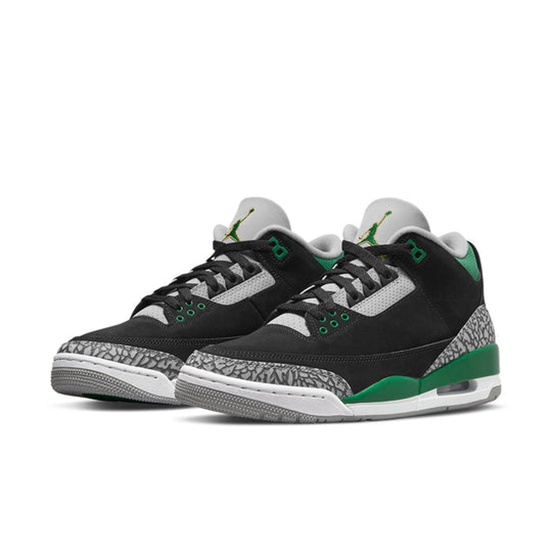 Air Jordan 3 Retro 'Pine Green'- Streetwear Fashion - lacezy.com