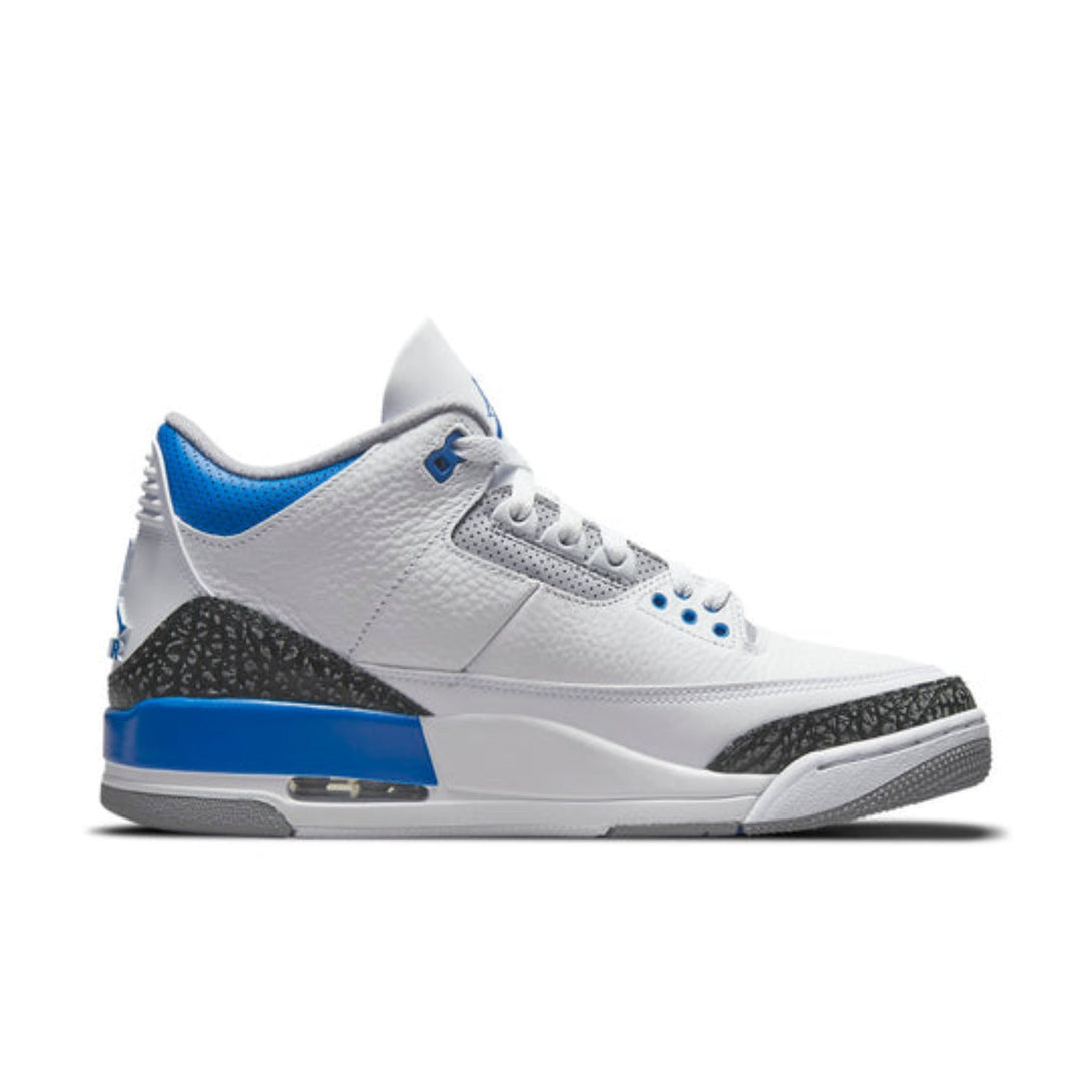 Air Jordan 3 Retro 'Racer Blue'- Streetwear Fashion - lacezy.com