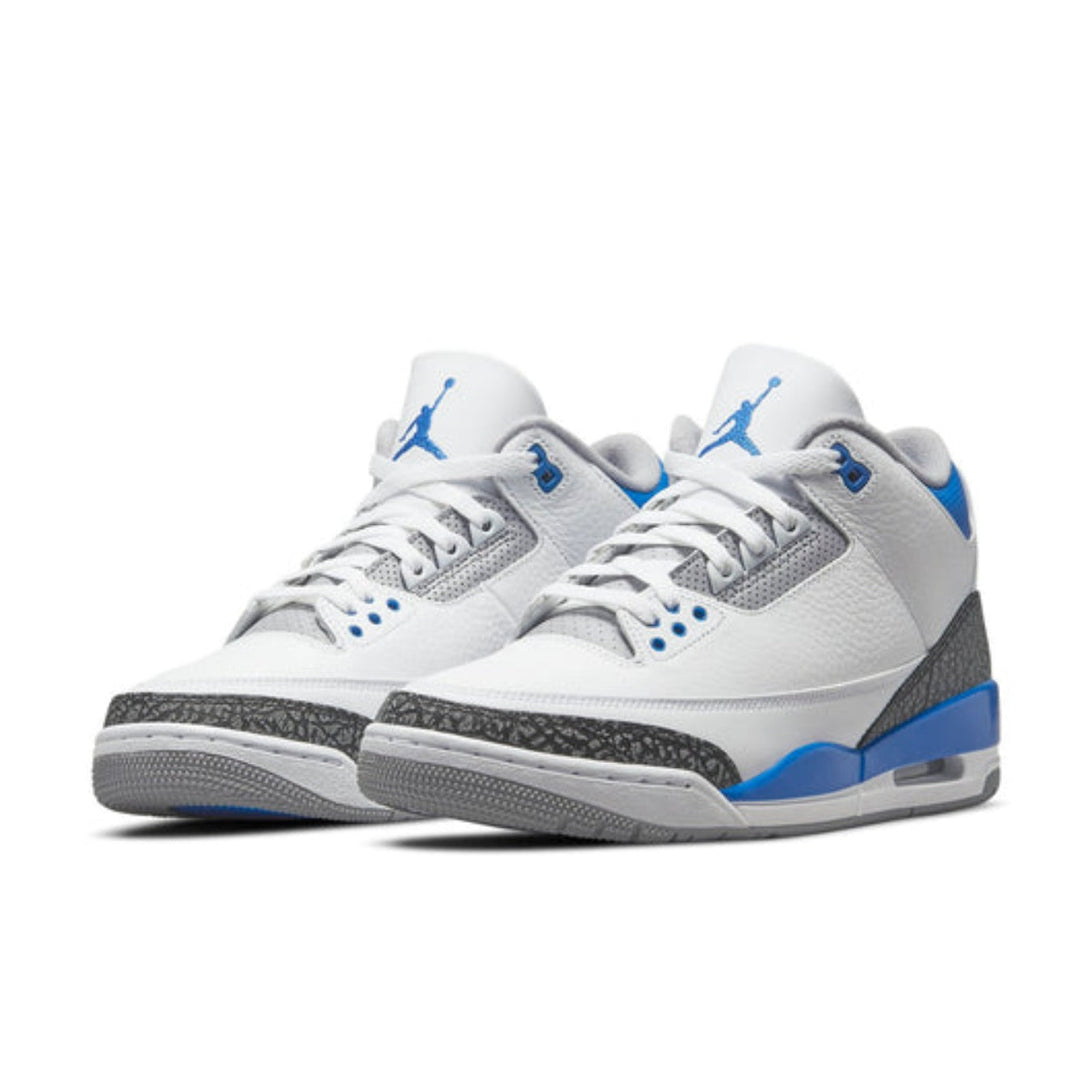 Air Jordan 3 Retro 'Racer Blue'- Streetwear Fashion - lacezy.com