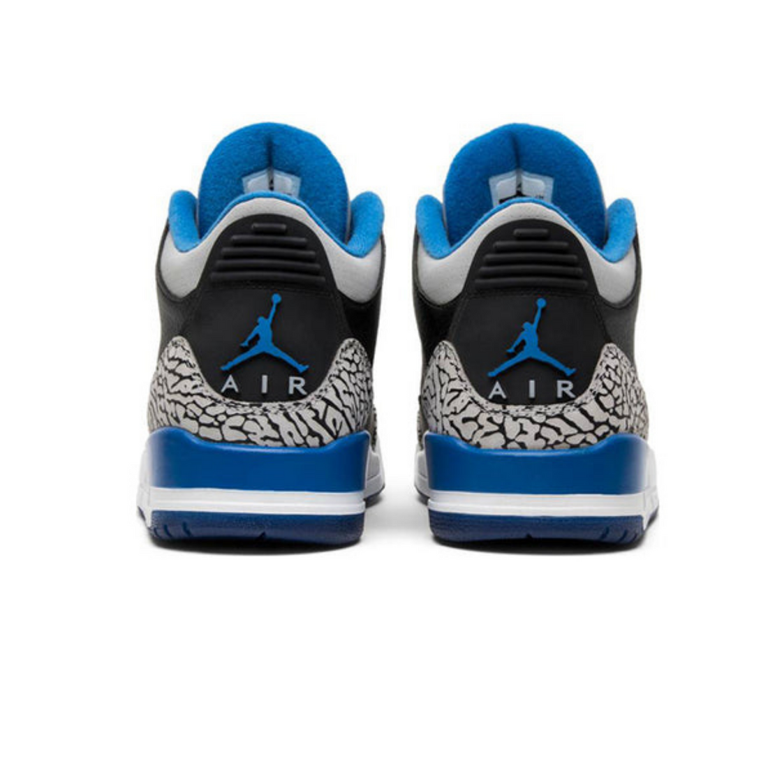 Air Jordan 3 Retro 'Sport Blue'- Streetwear Fashion - lacezy.com