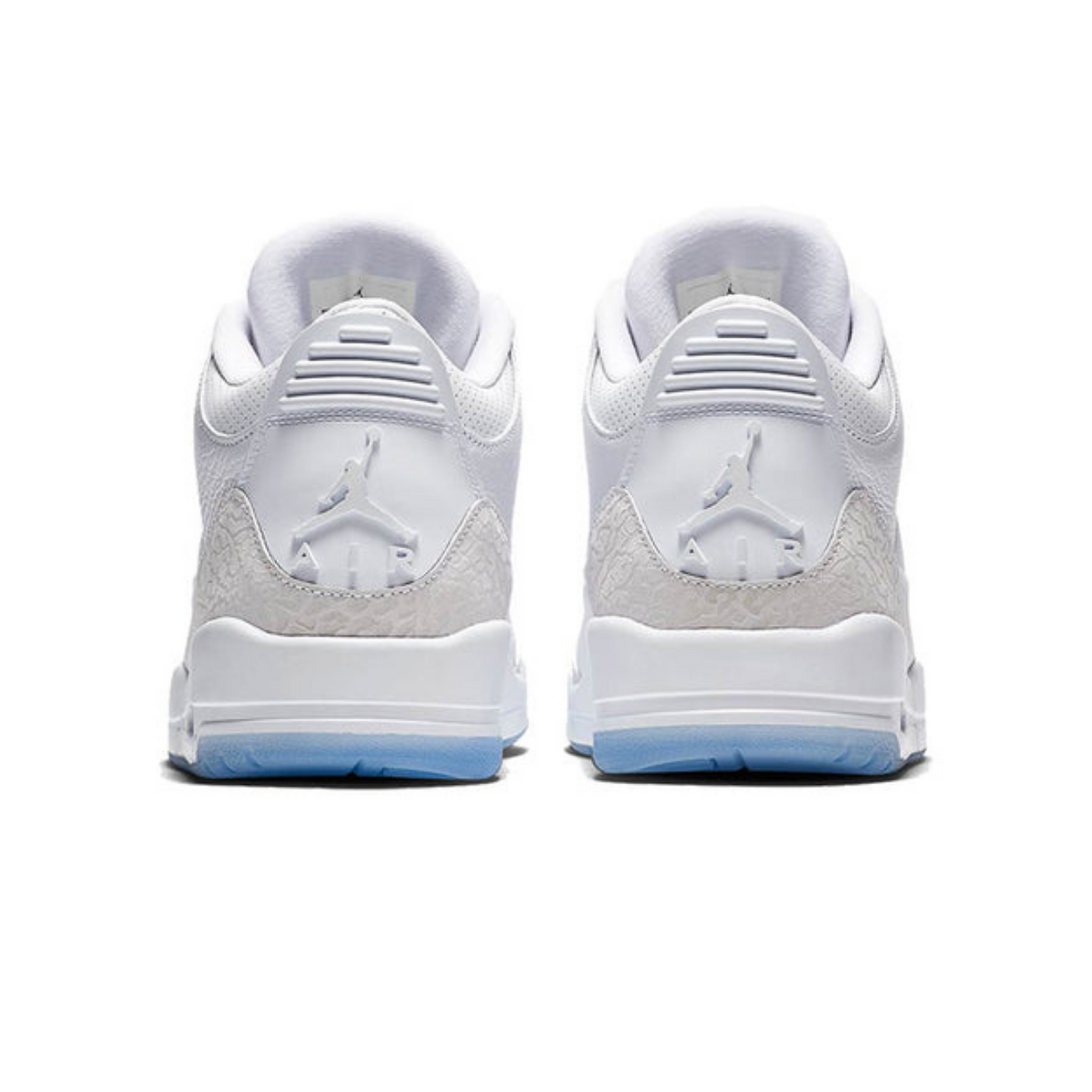 Air Jordan 3 Retro 'Triple White'- Streetwear Fashion - lacezy.com