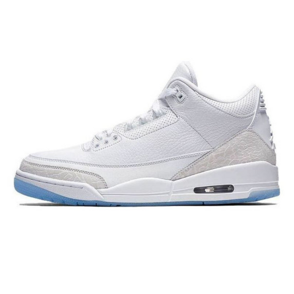 Air Jordan 3 Retro 'Triple White'- Streetwear Fashion - lacezy.com