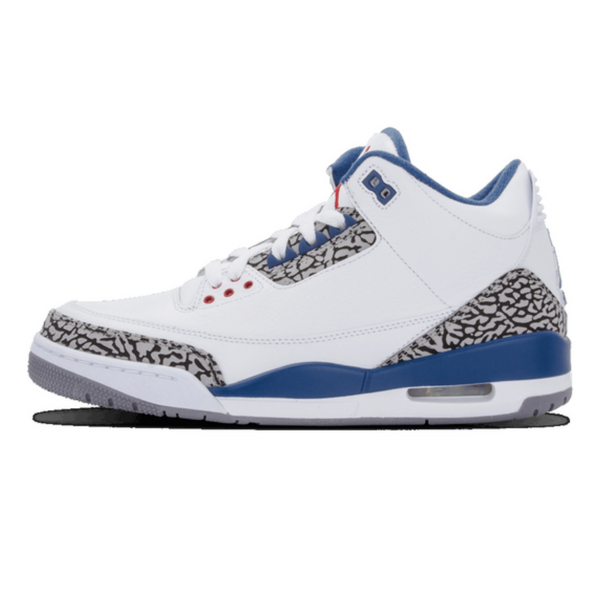 Air Jordan 3 Retro 'True Blue'- Streetwear Fashion - lacezy.com