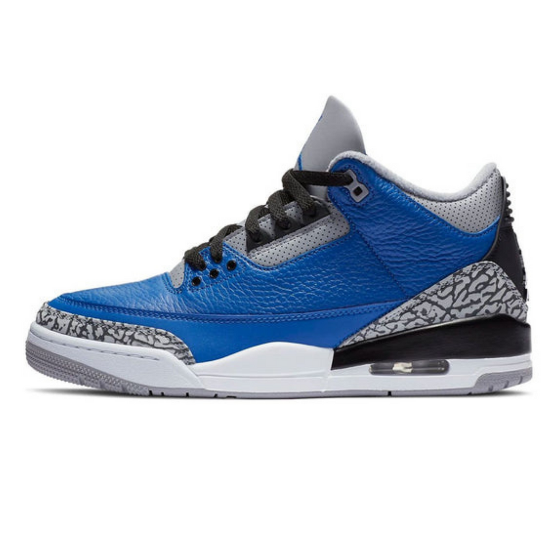 Air Jordan 3 Retro 'Varsity Royal'- Streetwear Fashion - lacezy.com