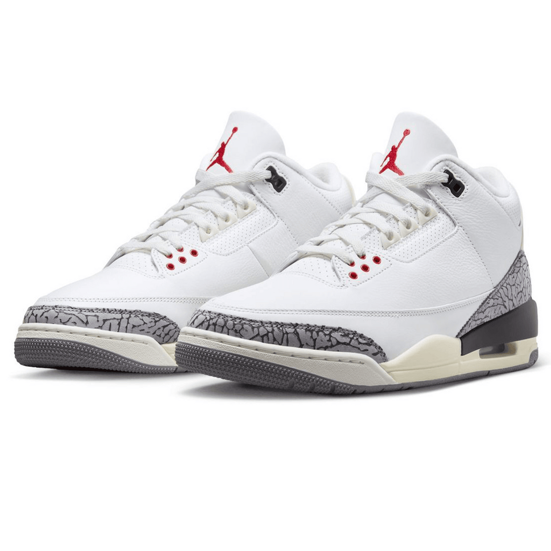 Air Jordan 3 Retro 'White Cement Reimagined'- Streetwear Fashion - lacezy.com