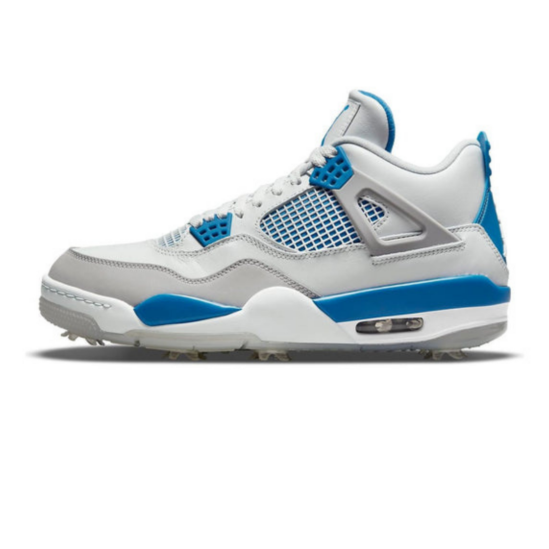 Air Jordan 4 Golf 'Military Blue'- Streetwear Fashion - lacezy.com