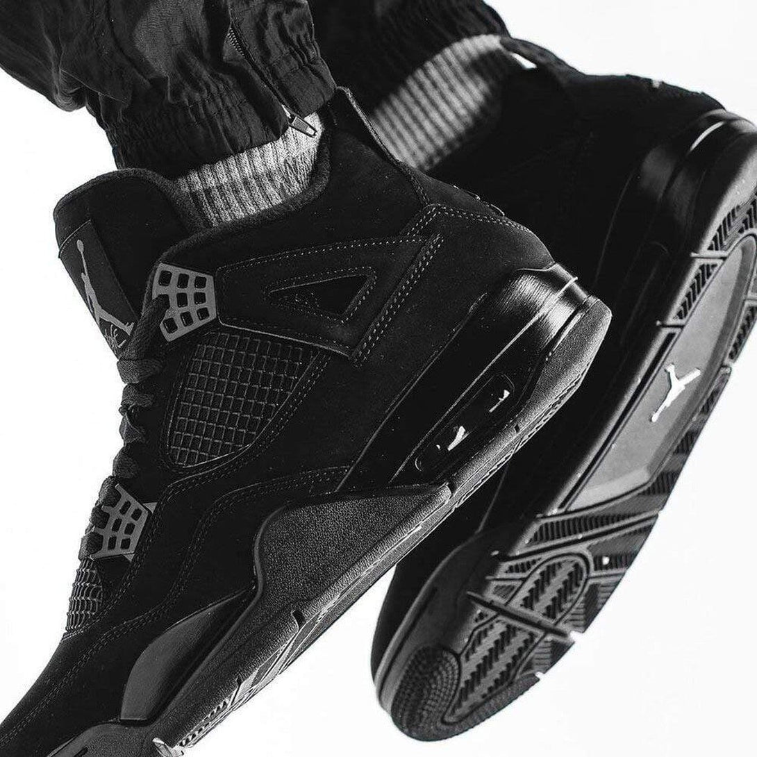 Air Jordan 4 Retro 'Black Cat' 2020- Streetwear Fashion - lacezy.com