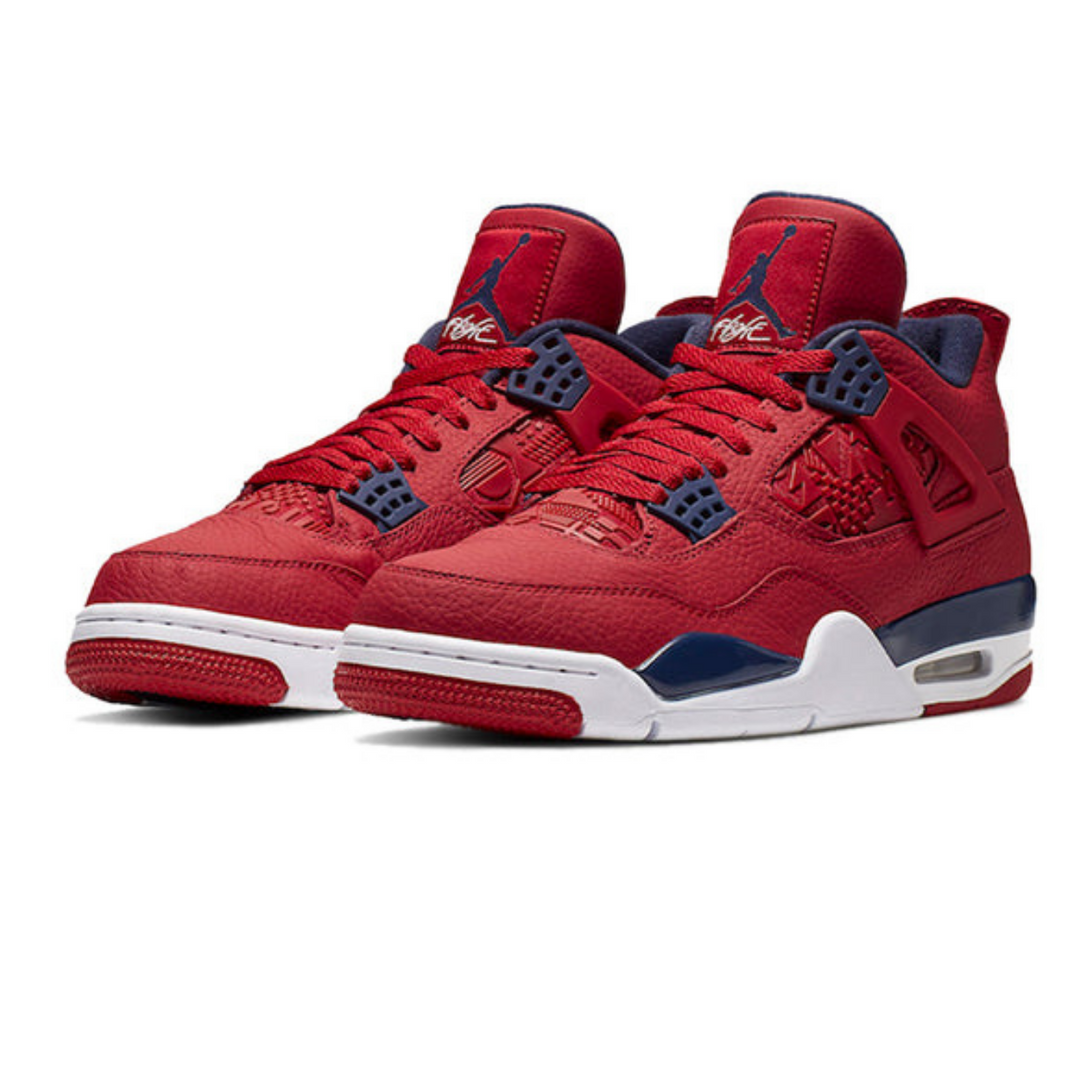 Air Jordan 4 Retro 'FIBA'- Streetwear Fashion - lacezy.com