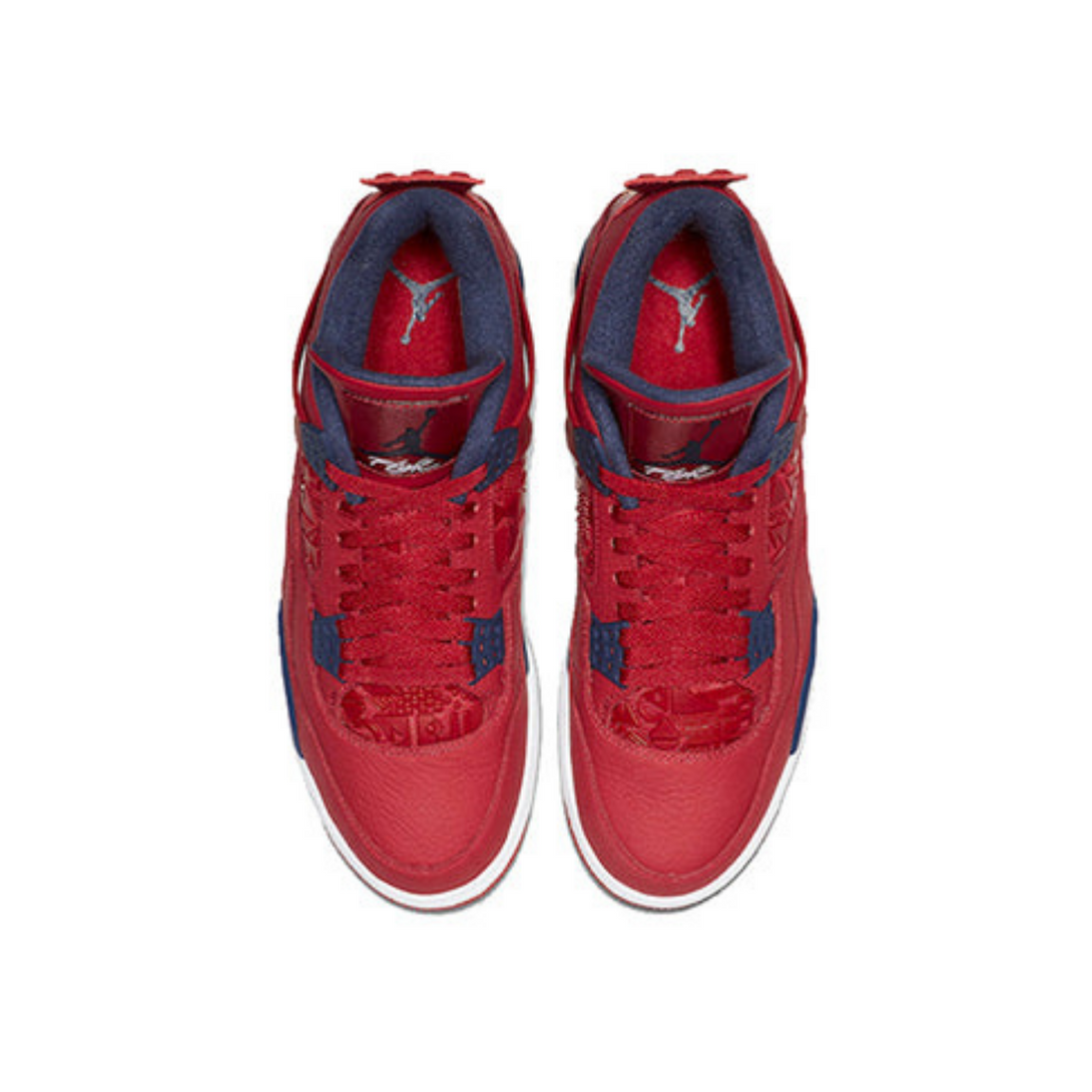 Air Jordan 4 Retro 'FIBA'- Streetwear Fashion - lacezy.com