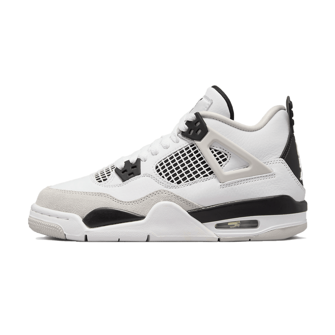 Air Jordan 4 Retro GS 'Military Black'- Streetwear Fashion - lacezy.com