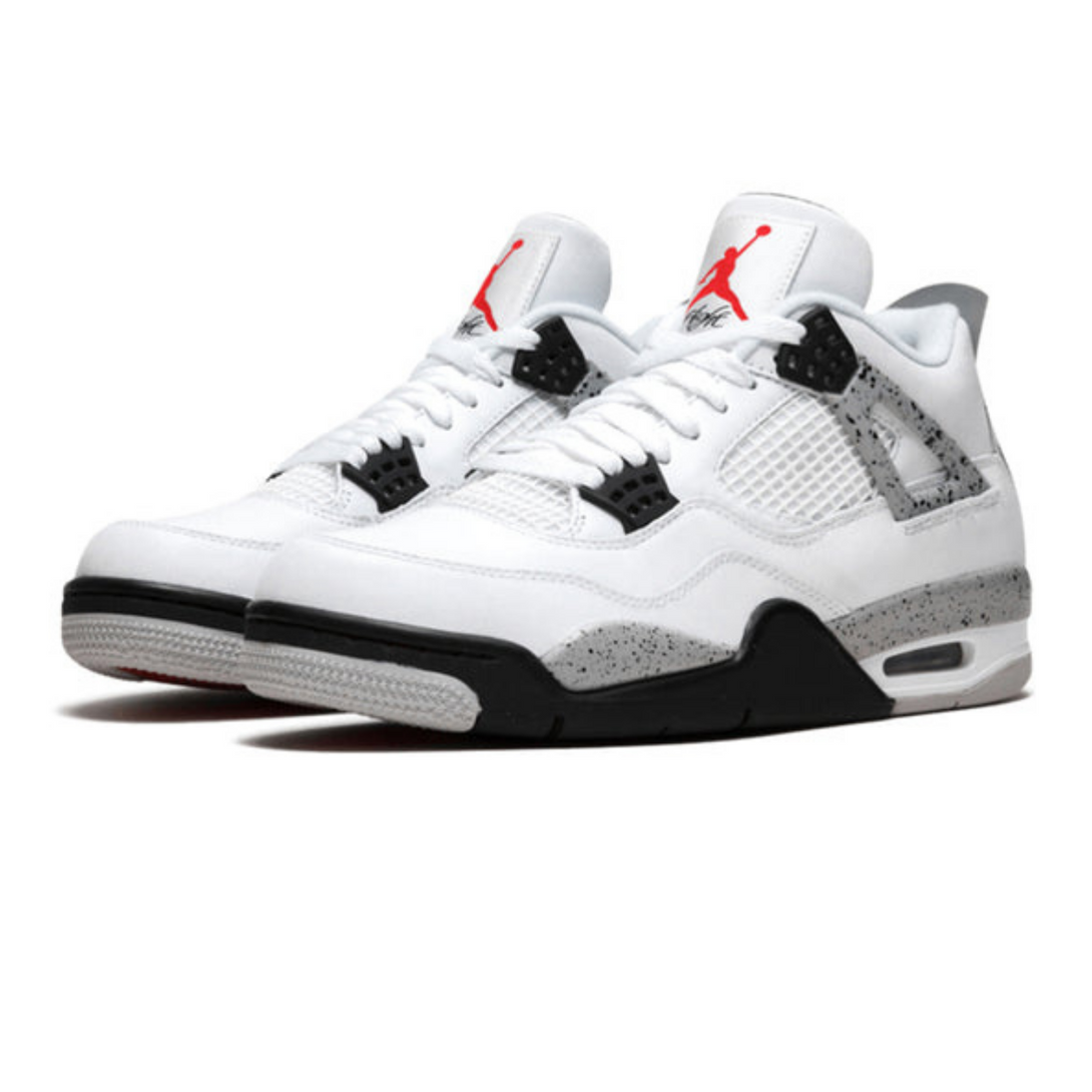 Air Jordan 4 Retro OG 'White Cement'- Streetwear Fashion - lacezy.com