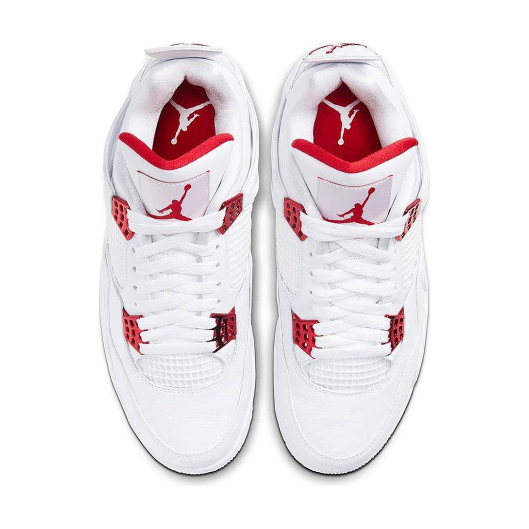 Air Jordan 4 Retro 'Red Metallic'- Streetwear Fashion - lacezy.com