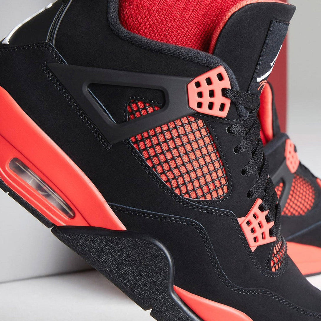 Air Jordan 4 Retro 'Red Thunder'- Streetwear Fashion - lacezy.com