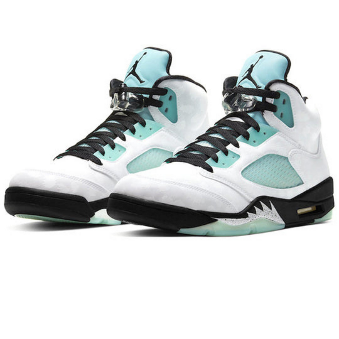 Air Jordan 5 Retro 'Island Green'- Streetwear Fashion - lacezy.com