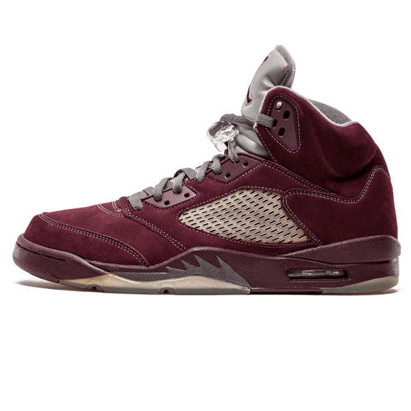 Air Jordan 5 Retro LS 'Burgundy'- Streetwear Fashion - lacezy.com