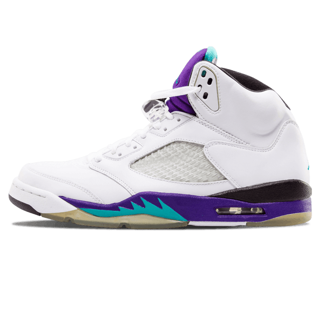 Air Jordan 5 Retro LS 'Grape' 2006- Streetwear Fashion - lacezy.com